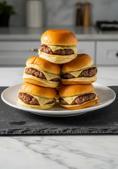 Beef and Havarti Cheese Sliders
