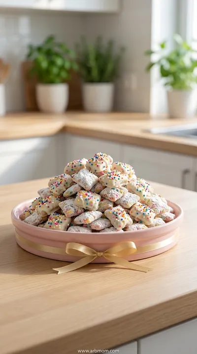 Birthday Cake Puppy Chow