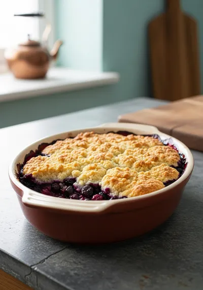 Old Fashioned Blueberry Cobbler Recipe