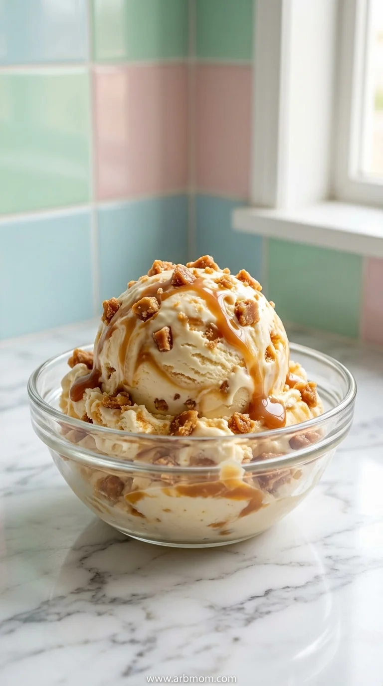 Butter Brickle Frozen Delight