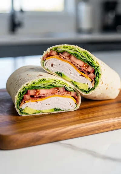 California Turkey Club Wrap – Fresh & Easy Lunch