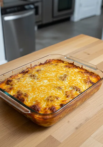 Cheeseburger Casserole