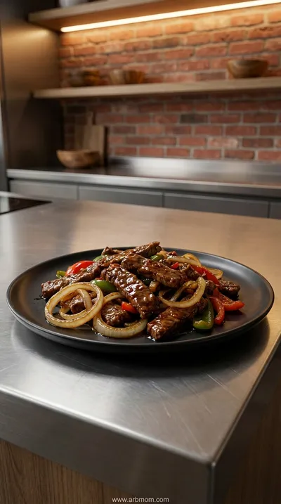 Chinese Pepper Steak with Onions