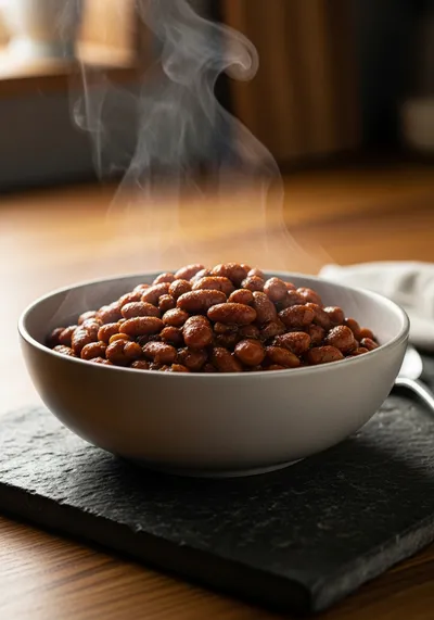 Cowboy Beans - Hearty Quick & Easy Snack