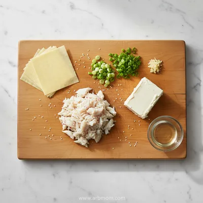Crab Rangoon Bombs – Easy Appetizer Recipe - cooking process