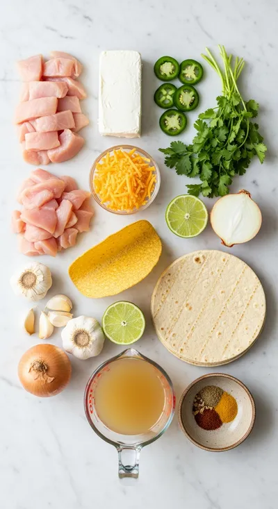 Crack Chicken Tacos - cooking process