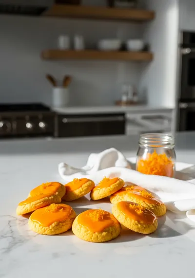 Cremesicle Orange Cookies