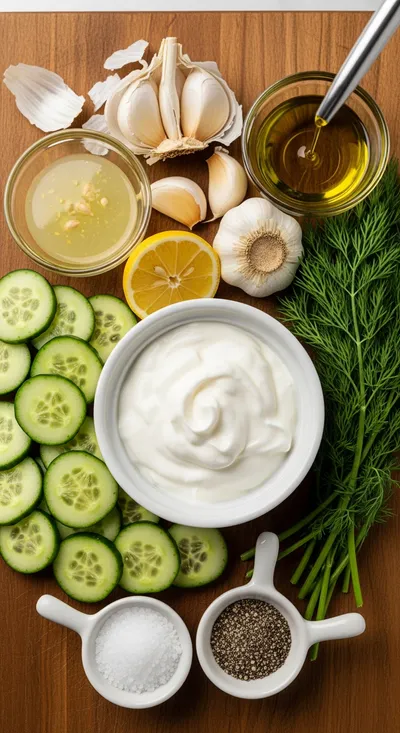 The Best Creamy Cucumbers - cooking process