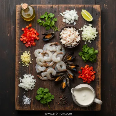 Creamy Seafood & Shrimp Chili – Easy, Impress Guests - cooking process