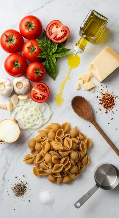 Creamy Tomato Pasta – Ready in 20 Minutes - cooking process