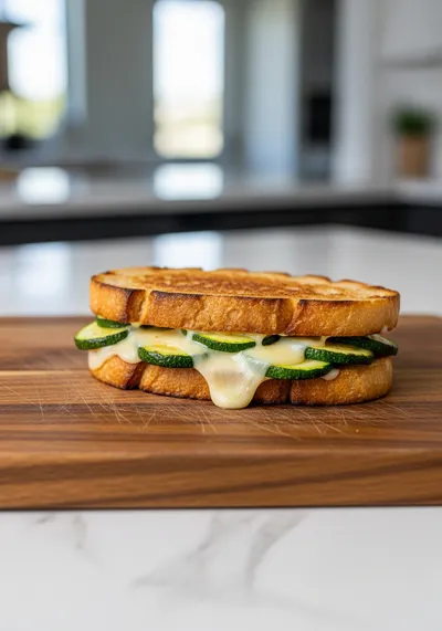 Crispy Zucchini Grilled Cheese – Low Carb & Delicious