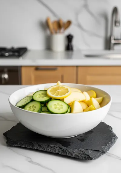 Fresh Cucumber Apple Salad Recipe