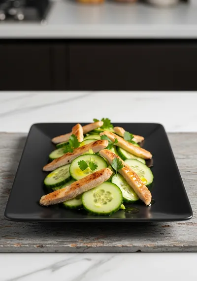 Cucumber Chicken Salad – Simple and Crunchy