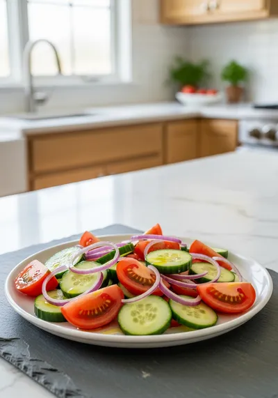 Cucumber Tomato Salad – Fresh & Easy Summer Side