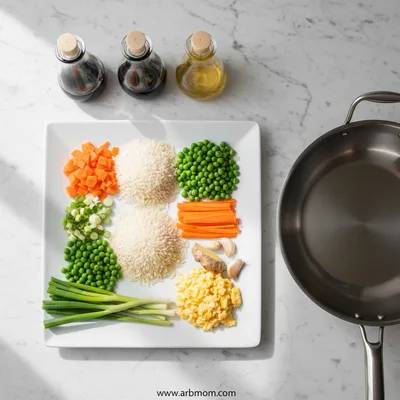 Fantastic Fried Rice Recipe - cooking process