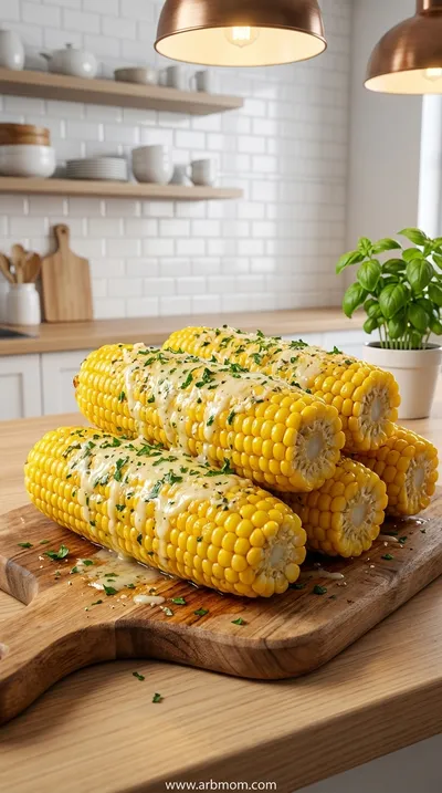 Garlic Parmesan Corn on the Cob – Easy Summer Side