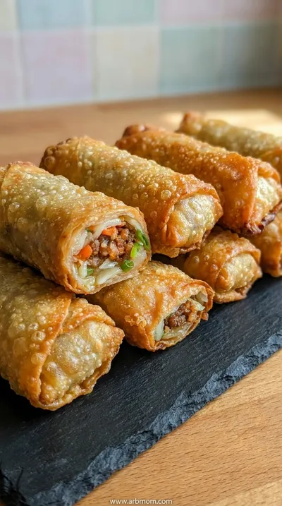 Golden Brown Egg Rolls – Quick & Easy Snack