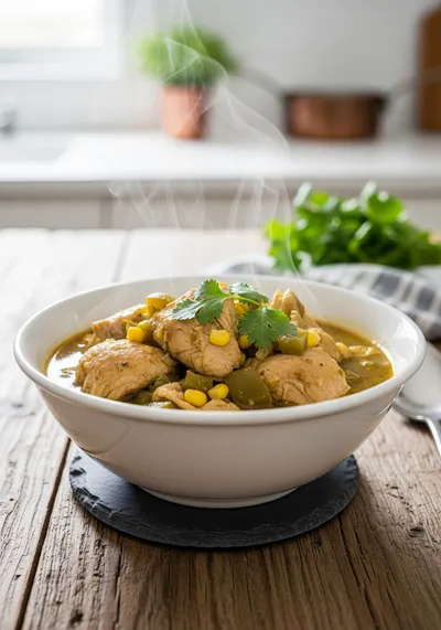 Green Chile Chicken Stew Recipe