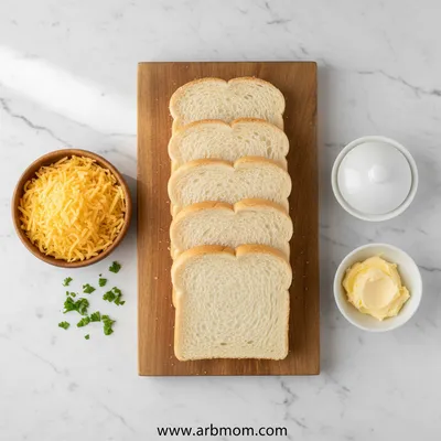 Grilled Cheese Roll Ups – Easy Snack Recipe - cooking process