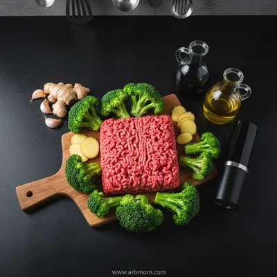 Ground Beef And Broccoli – Quick & Easy Recipe - cooking process