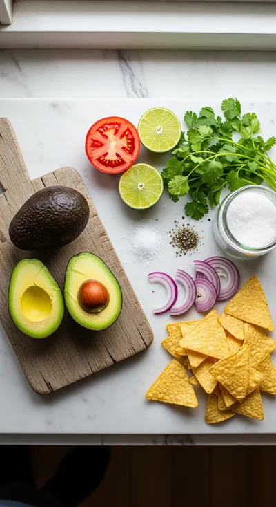 Easy Homemade Guacamole Recipe - cooking process