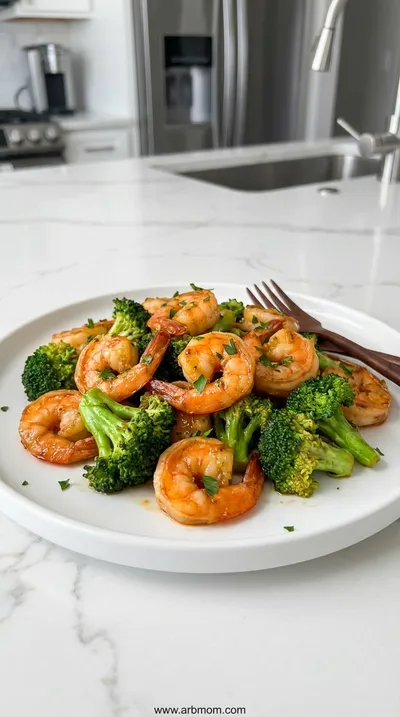 High-Protein Honey Garlic Shrimp