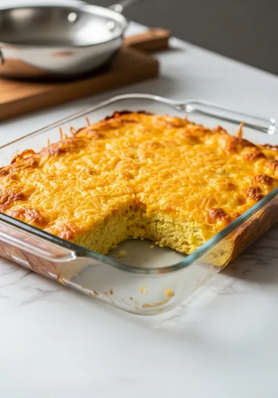 High Protein Tortilla Breakfast Bake