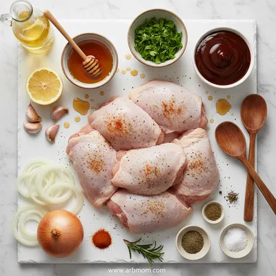 Honey BBQ Chicken: Quick & Easy Grill Dinner - cooking process