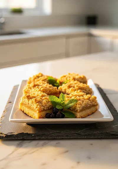 Huckleberry Crumb Bars – Buttery Fresh Berry Dessert