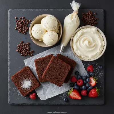 Ice Cream Sandwich Cake - ready to serve