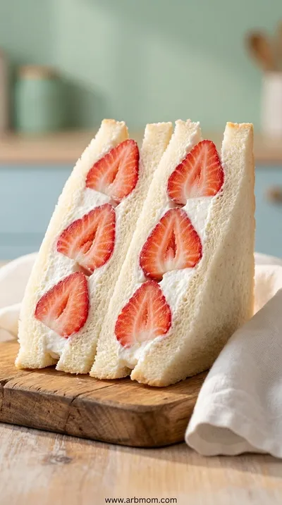 Japanese Strawberry Sandwich