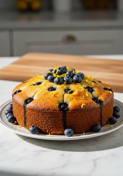 Lemon Blueberry Cake