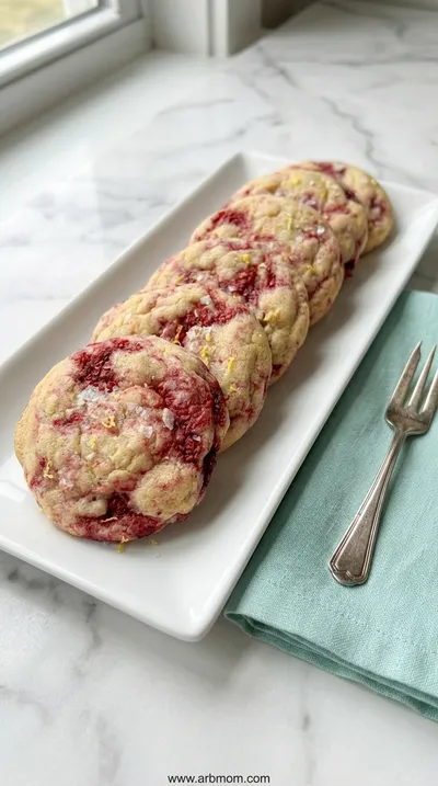 Lemon Raspberry Cookies