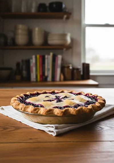 Montana Huckleberry Pie