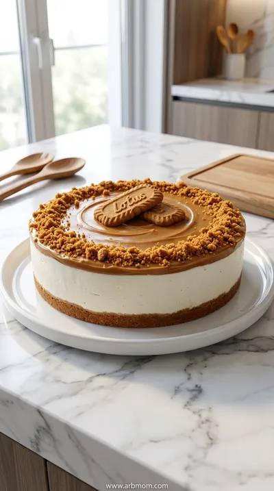 No-Bake Speculoos Cheesecake