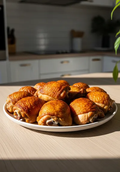 30-Min Oven Baked Boneless Skinless Chicken Thighs