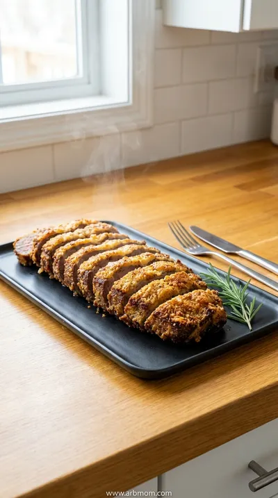 Parmesan Baked Beef Chops