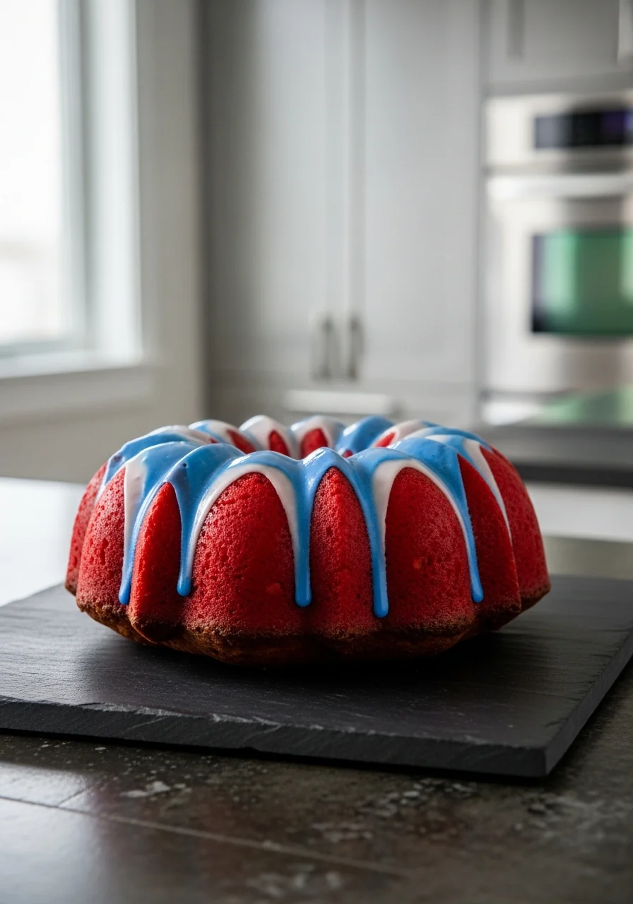 Patriotic Bundt Cake – Easy Sweet & Savory Recipe