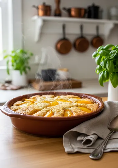 Easy Homemade Peach Cobbler Recipe
