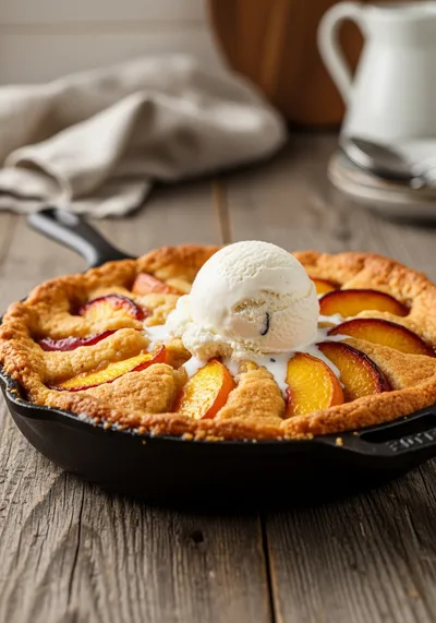 Easy Peach Cobbler – Quick Homemade Dessert