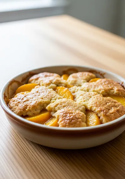 Easy Peach Cobbler – Quick Summer Dessert