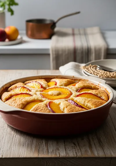 Peach Cobbler – Sweet, Easy & Crowd-Pleasing