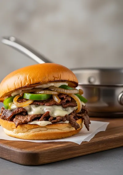 Philly Cheesesteak Sloppy Joes