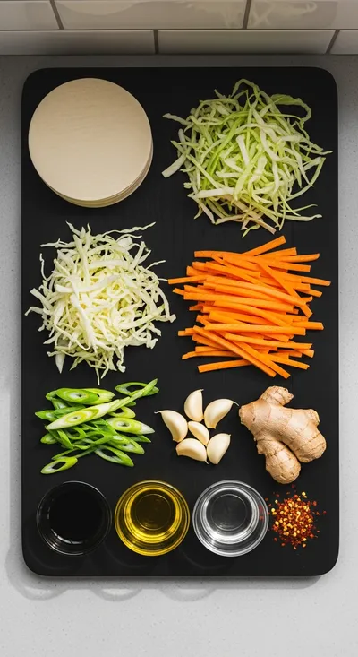 Easy Potsticker Stir Fry - cooking process