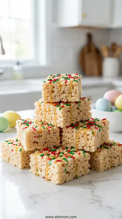 Festive Rice Crispy Treats Recipe