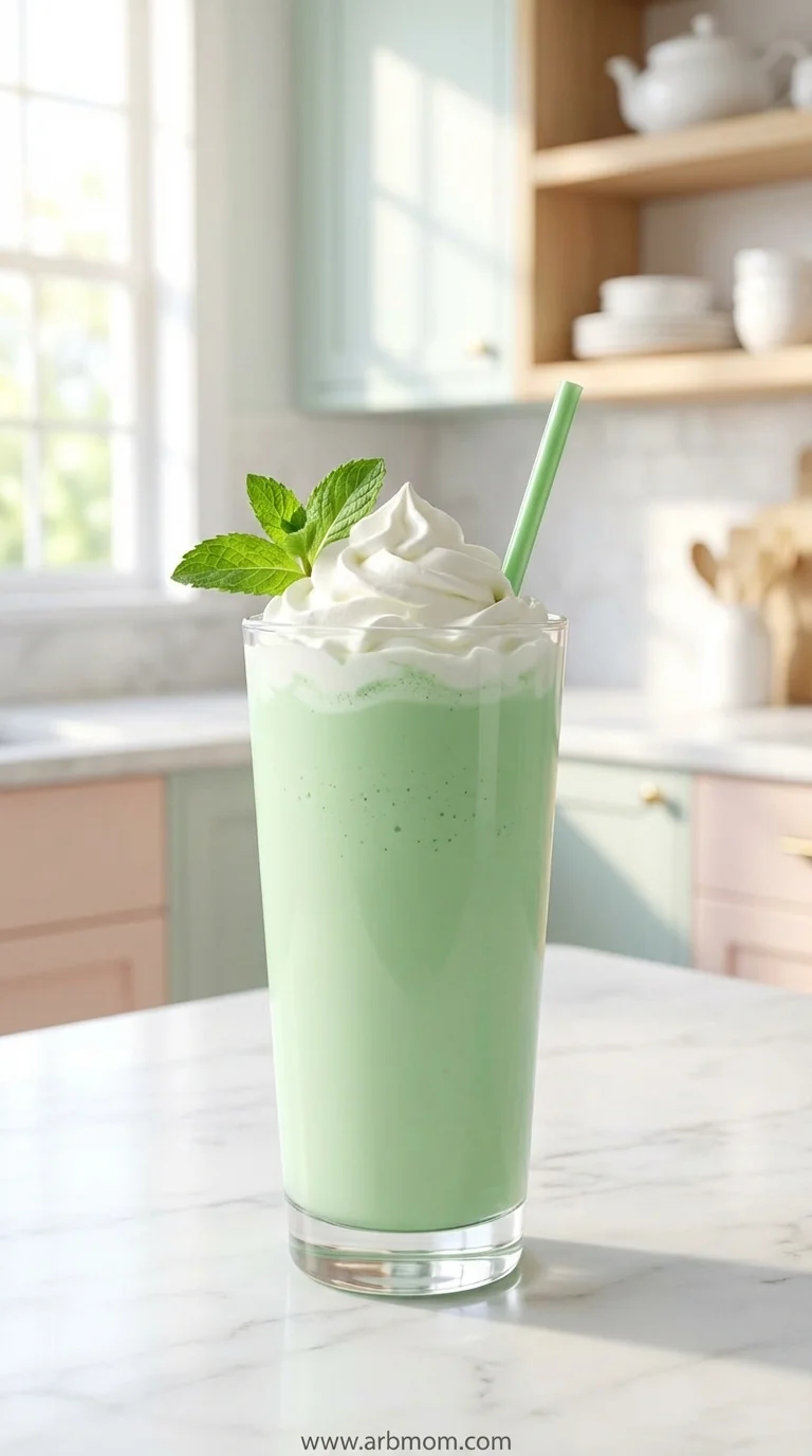 Homemade Shamrock Shake – Easy Imitation of McDonald's