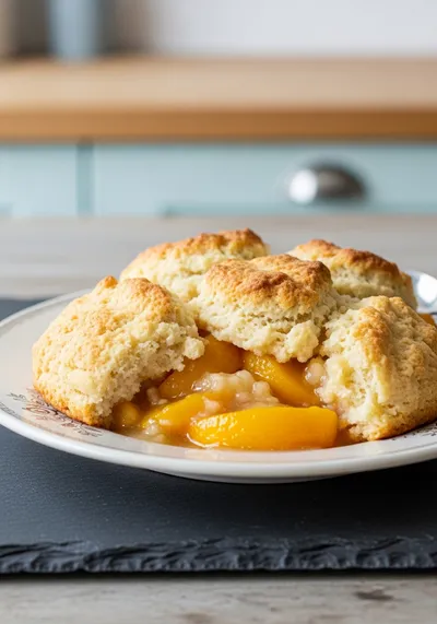 Southern Peach Cobbler
