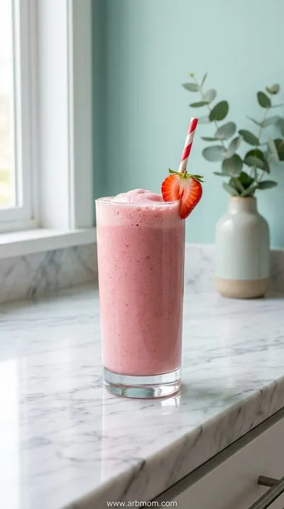 Strawberry Milkshake – Easy Recipe