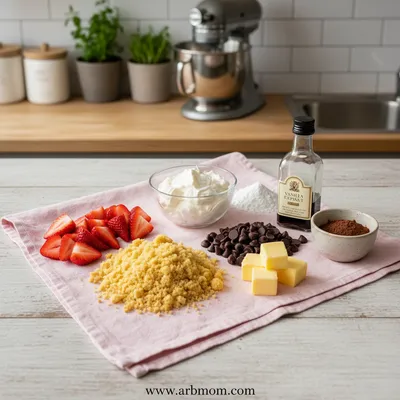 Strawberry Shortcake Truffles – Sweet Gift Idea - cooking process