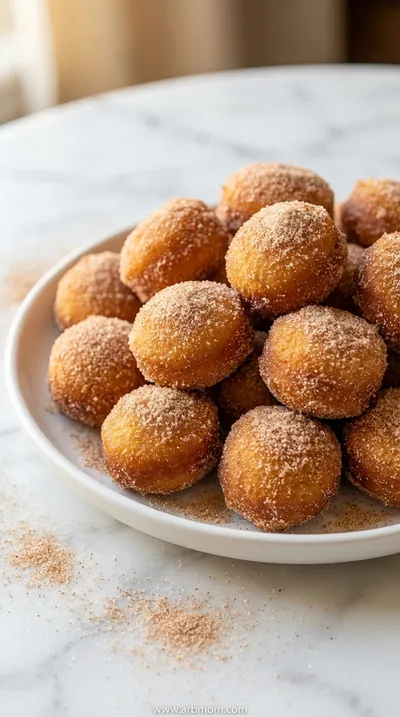 Sweet Churro Donut Bites